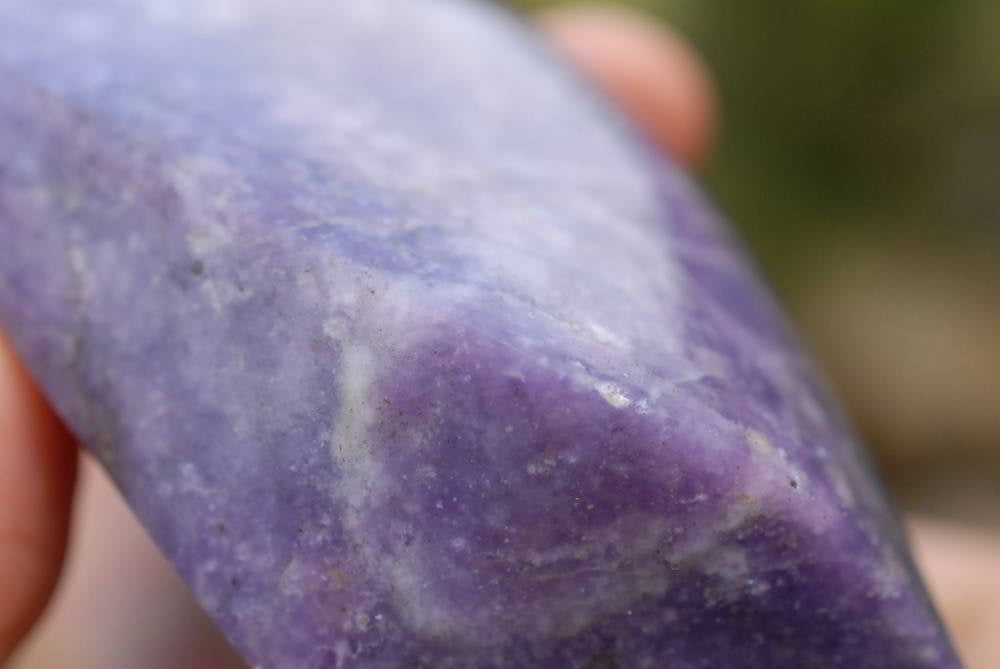 Polished Lepidolite Gallets x 6 From Zimbabwe - TopRock