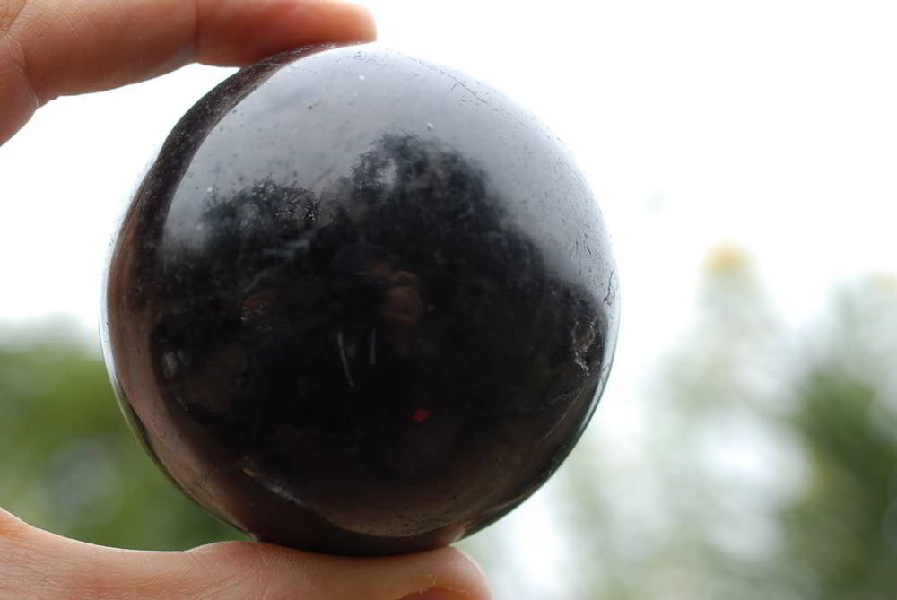 Polished Iolite Water Sapphire Spheres x 2 From Madagascar - TopRock