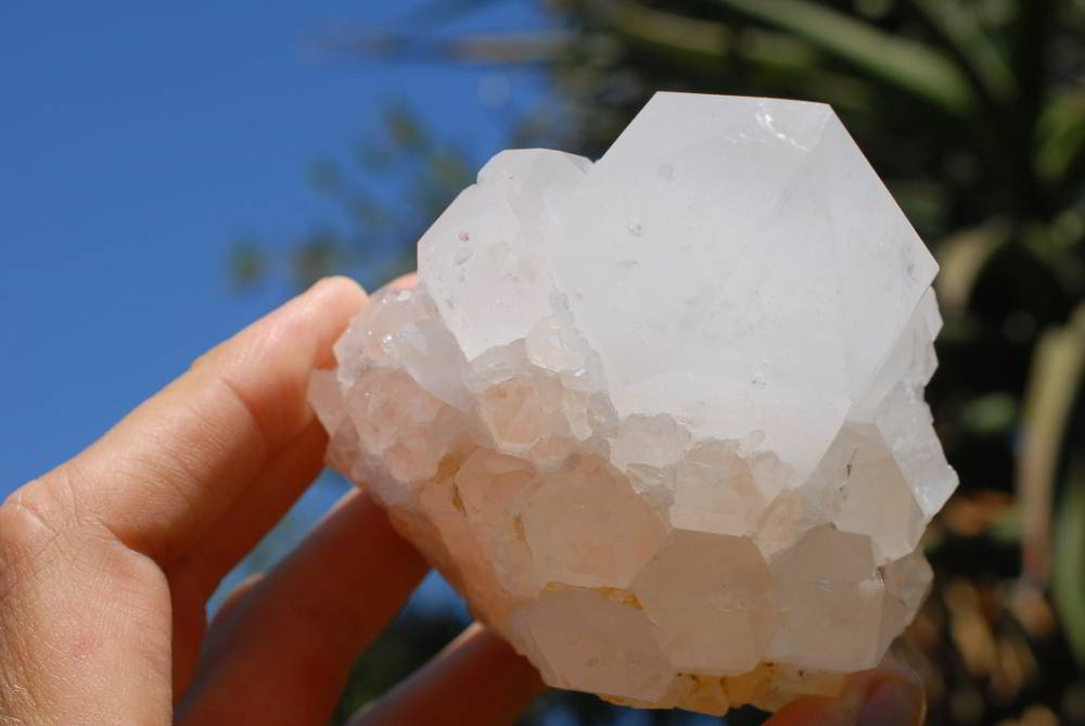 Natural Quartz Crystal Clusters x 2 From Madagascar - TopRock