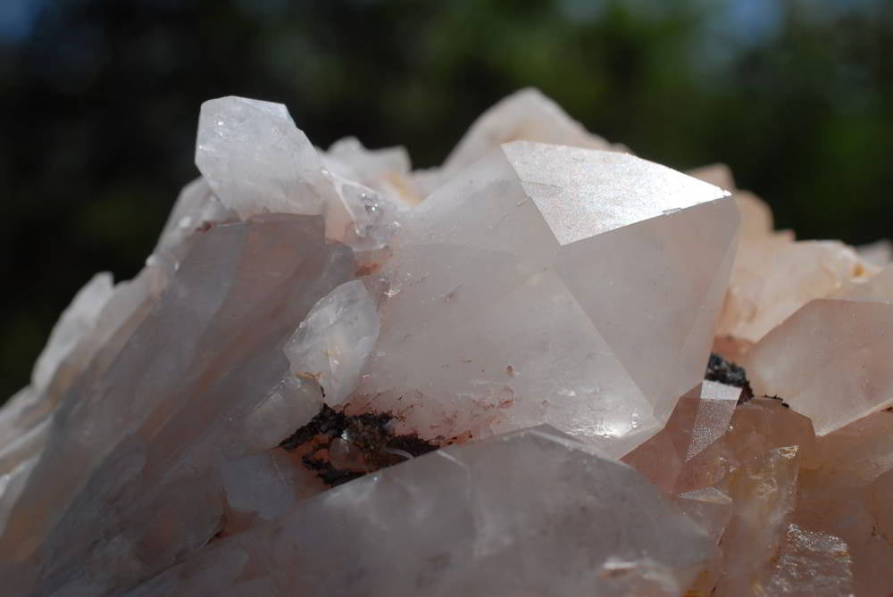 Natural Quartz Crystal Clusters x 2 From Madagascar - TopRock