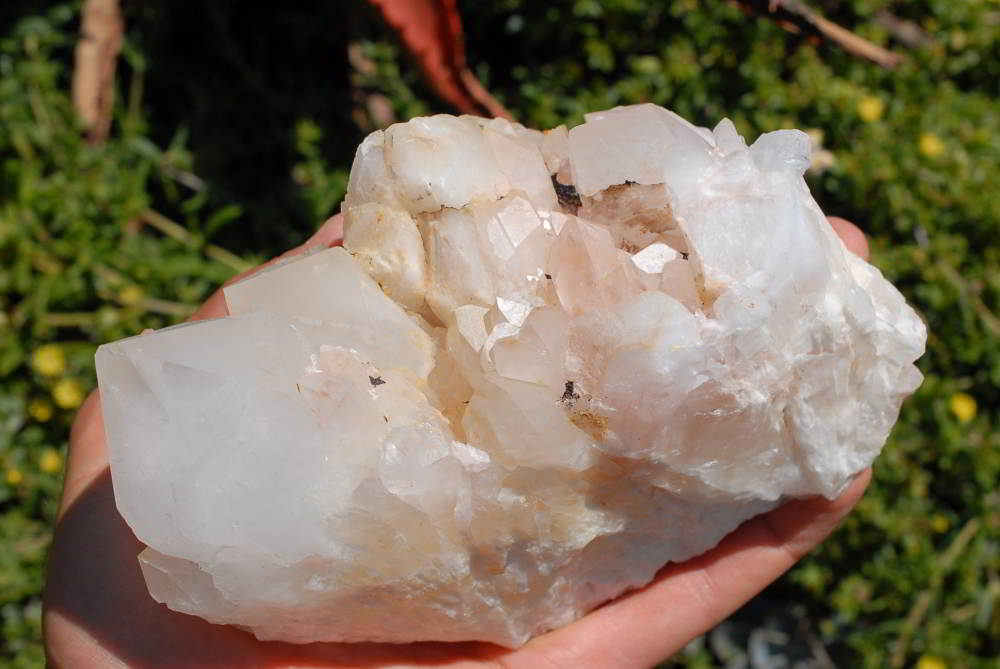 Natural Quartz Crystal Clusters x 2 From Madagascar - TopRock
