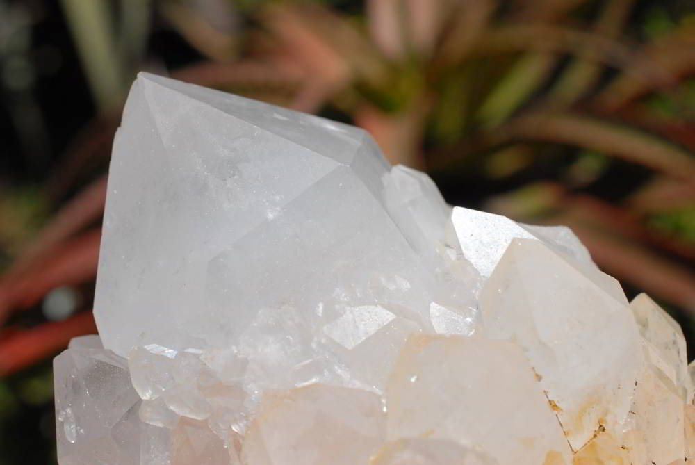 Natural Quartz Crystal Clusters x 2 From Madagascar - TopRock