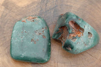 Polished Mtorolite (Emerald Chrome Chalcedony )  Free Forms x 2 From Mutorashanga, Zimbabwe - TopRock