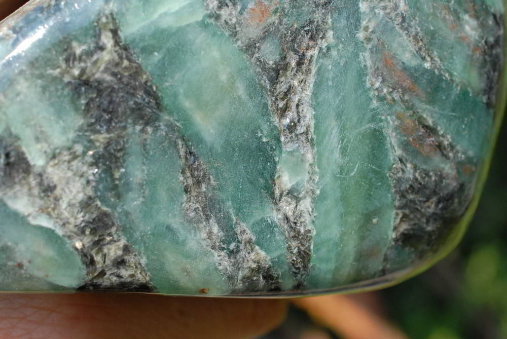 Polished Emeralds In Matrix Standing Free Forms x 2 From Zimbabwe - TopRock