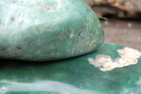 Polished Mtorolite (Emerald Chrome Chalcedony )  Free Forms x 2 From Mutorashanga, Zimbabwe - TopRock