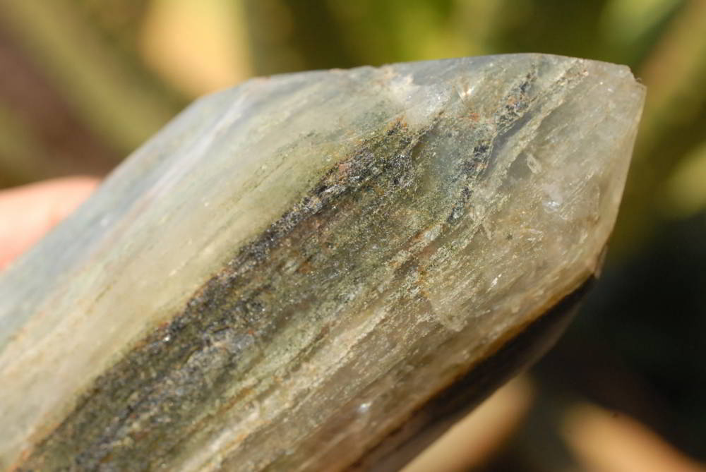 Polished Banded Green Fuchsite Crystal Points x 5 From Madagascar - TopRock