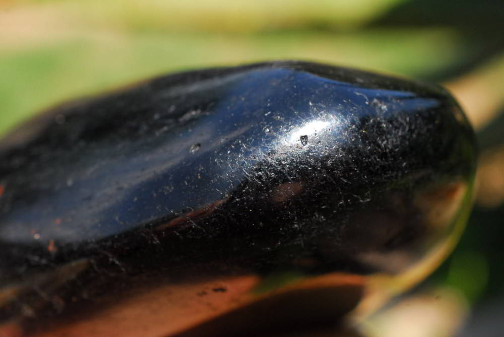 Polished Black Tourmaline Standing Free Forms x 2 From Madagascar - TopRock