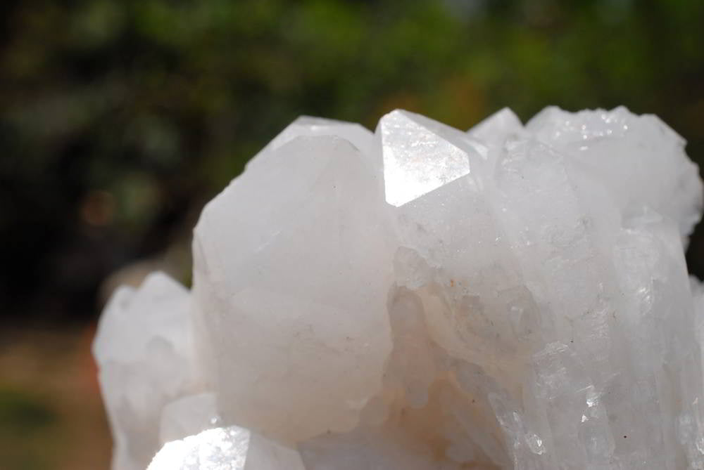 Natural Quartz Crystal Clusters x 2 From Madagascar - TopRock