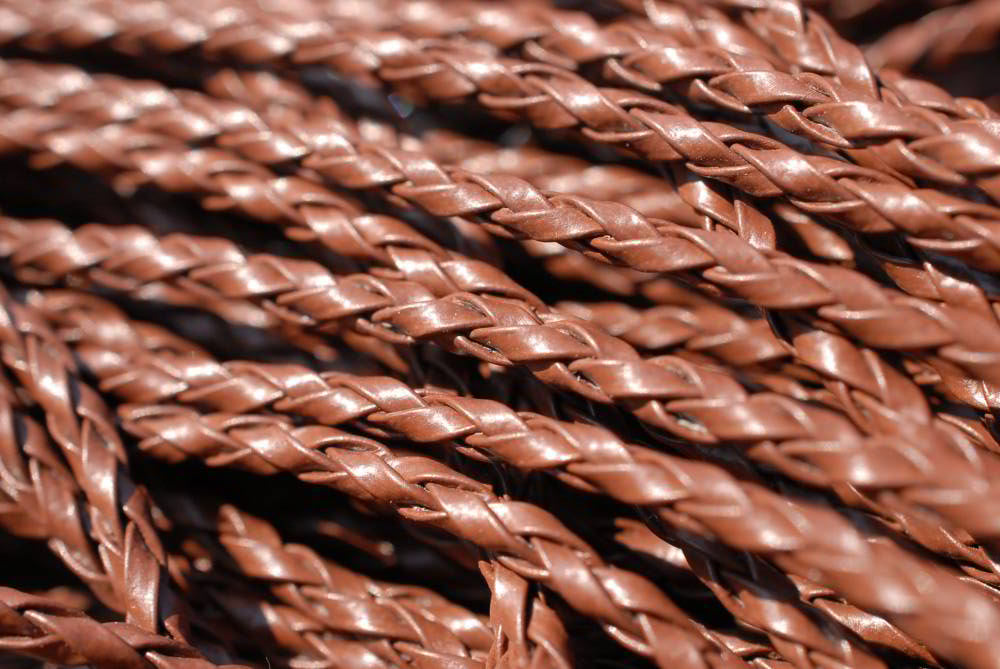 Polished Polychrome Jasper Mini Hearts Set In Copper Art Wire Wrap Pendant - sold per piece From Mahajunga, Madagascar - TopRock