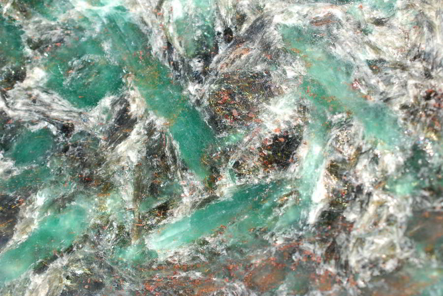 Polished Emeralds In Matrix Standing Free Forms x 2 From Sandawana, Zimbabwe - TopRock