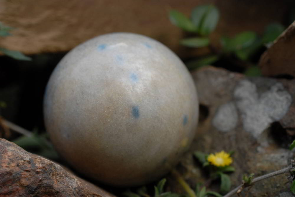 Polished Blue Spotted Spinel Spheres x 2 From Ambatofinadrahana, Madagascar - TopRock