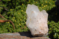 Natural Quartz Crystal Clusters x 2 From Madagascar - TopRock