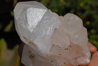 Natural Quartz Crystal Clusters x 2 From Madagascar - TopRock