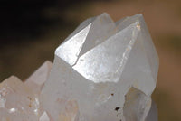 Natural Quartz Crystal Clusters x 2 From Madagascar - TopRock