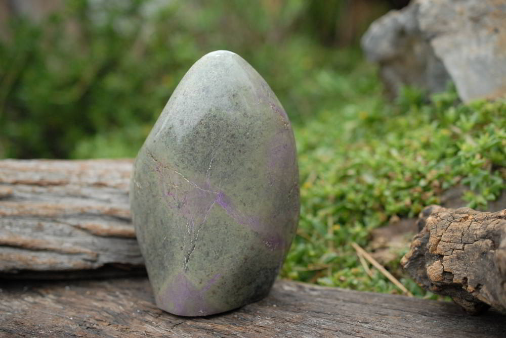 Polished Beautiful Serpentine Standing Display Free Form  x 1 From Barberton, South Africa - TopRock