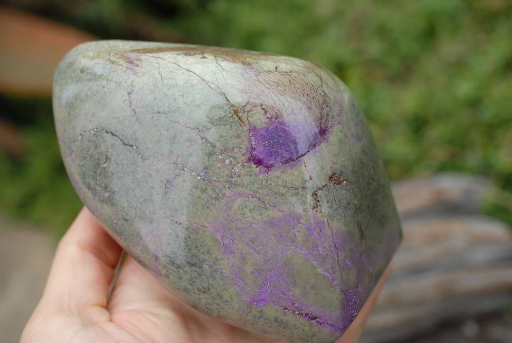 Polished Beautiful Serpentine Standing Display Free Form  x 1 From Barberton, South Africa - TopRock