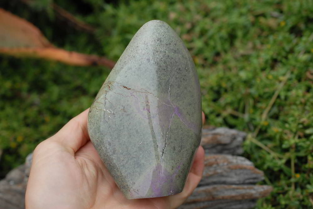 Polished Beautiful Serpentine Standing Display Free Form  x 1 From Barberton, South Africa - TopRock