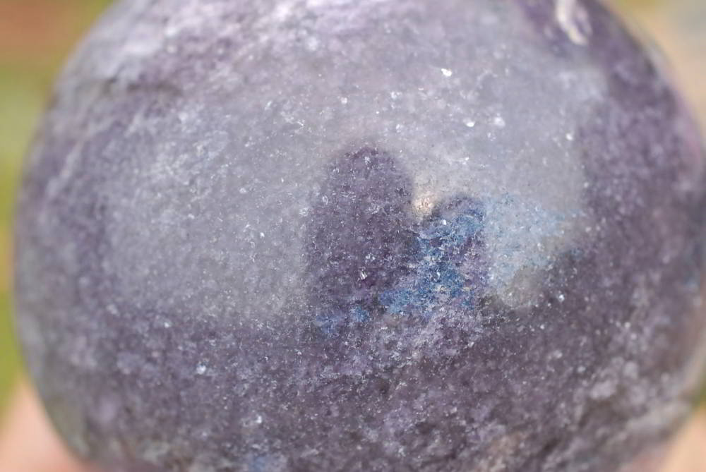 Polished Lepidolite Spheres With Pink Tourmaline & Blue Lithium x 3 From Madagascar - TopRock