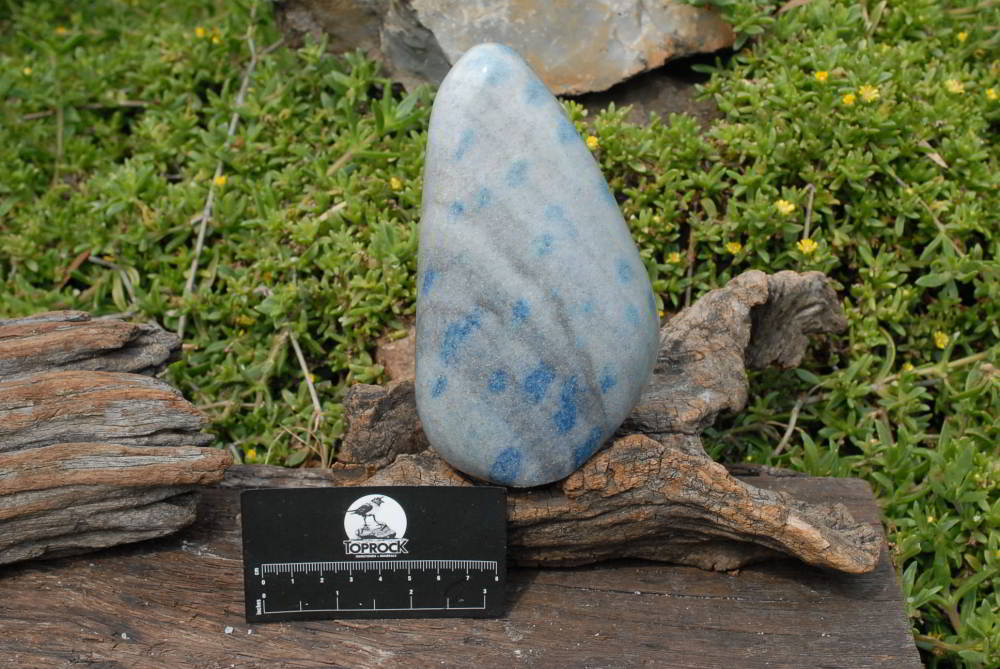 Polished Blue Spotted Spinel Standing Free Forms x 2 From Madagascar - TopRock