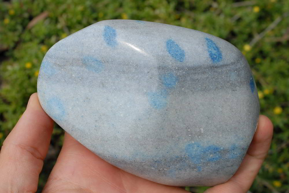 Polished Blue Spotted Spinel Standing Free Forms x 2 From Madagascar - TopRock