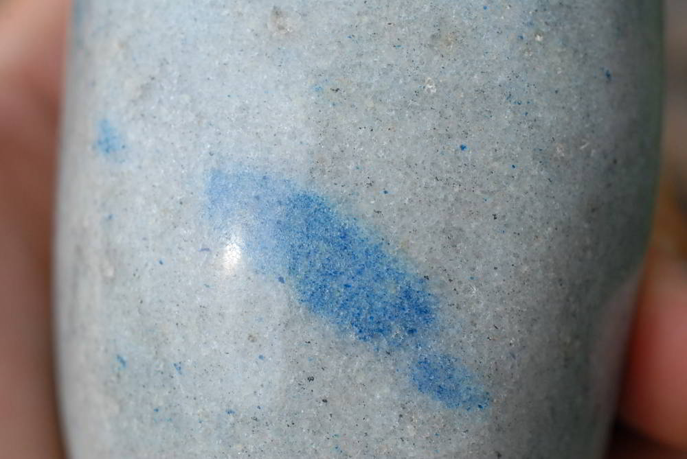 Polished Blue Spotted Spinel Standing Free Forms x 2 From Madagascar - TopRock