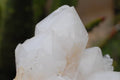 Natural White Phantom Quartz Clusters x 2 From Madagascar - TopRock