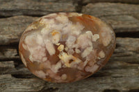Polished Coral Flower Agate Gallets x 12 From Maintirano, Madagascar - TopRock
