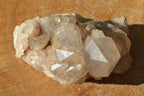 Natural Smokey Cascading Phantom Quartz Clusters x 3 From Luena, Congo - TopRock