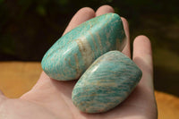 Polished Kobi Amazonite Standing Free Forms x 10 From Zimbabwe - TopRock