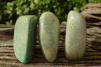 Polished Kobi Amazonite Standing Free Forms x 10 From Zimbabwe - TopRock