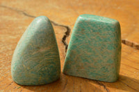 Polished Kobi Amazonite Standing Free Forms x 10 From Zimbabwe - TopRock