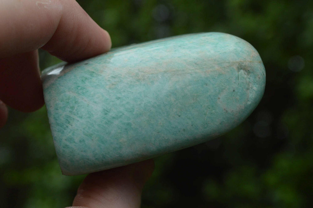 Polished Kobi Amazonite Standing Free Forms x 6 From Zimbabwe - TopRock