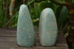 Polished Kobi Amazonite Standing Free Forms x 6 From Zimbabwe - TopRock