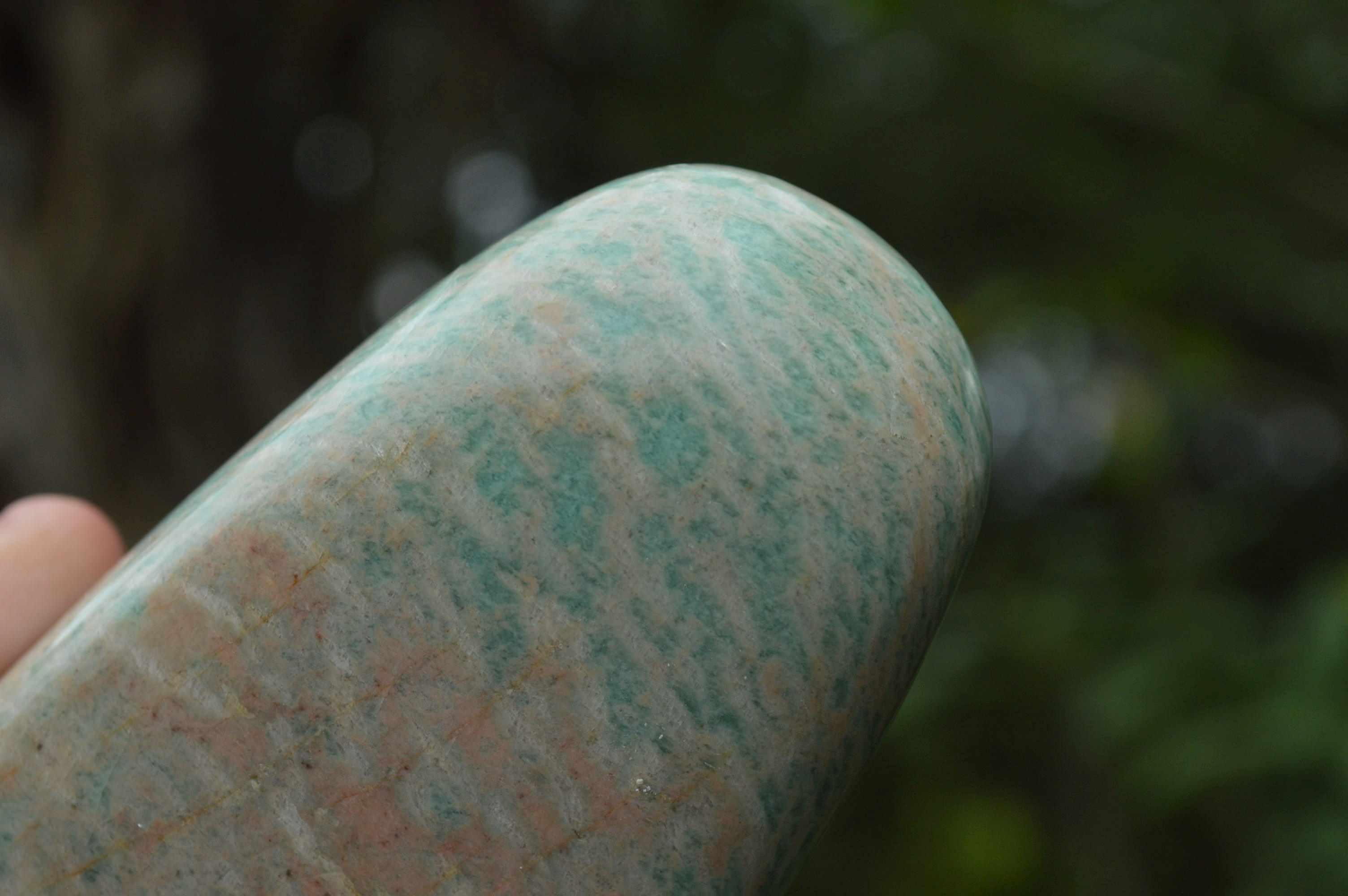 Polished Kobi Amazonite Standing Free Forms x 6 From Zimbabwe - TopRock