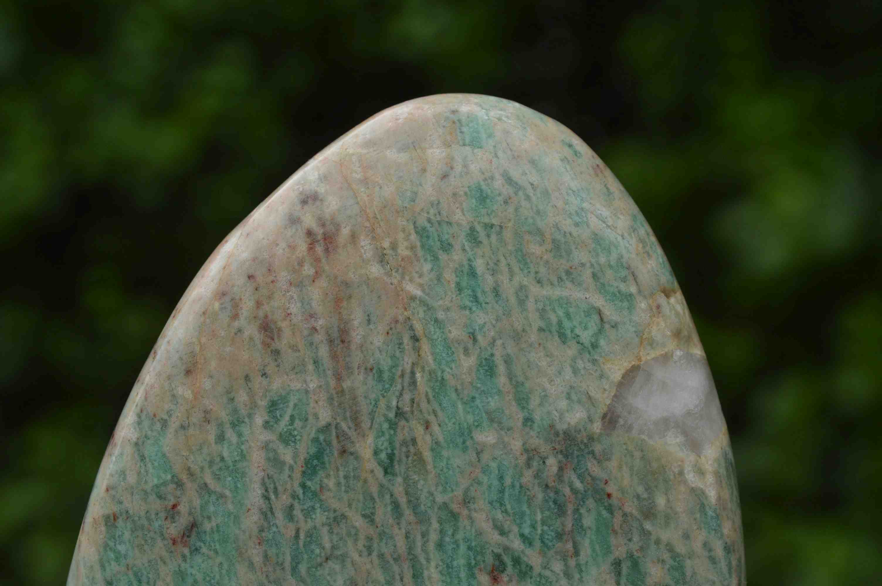 Polished Kobi Amazonite Standing Free Forms x 6 From Zimbabwe - TopRock