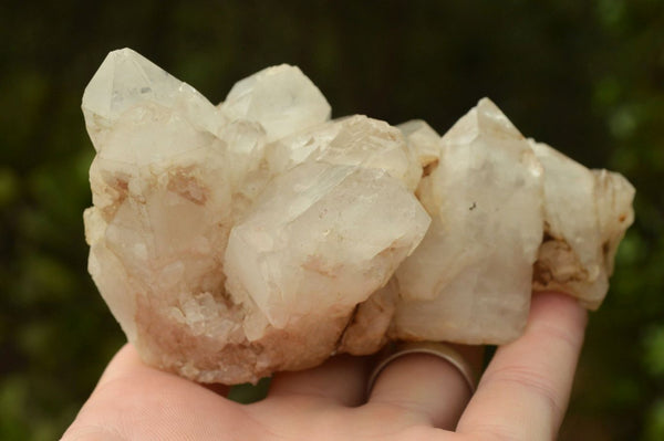 Natural Pineapple Quartz Clusters x 3 From Madagascar - TopRock