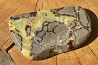 Polished Small Septerye (Aragonite & Calcite) Slices x 23 From Mahajanga, Madagascar - TopRock