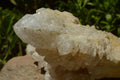 Natural Madagascar Quartz Clusters With Cascading White Phantom Crystals x 3 From Madagascar - TopRock