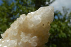 Natural Madagascar Quartz Clusters With Cascading White Phantom Crystals x 3 From Madagascar - TopRock
