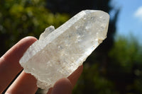 Natural Single Clear Quartz Crystals  x 20 From Serenje, Zambia - TopRock