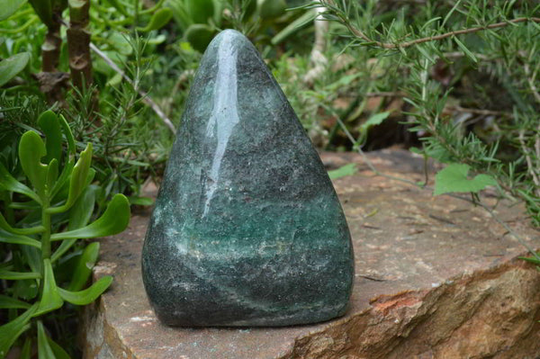 Polished Banded Green Fuchsite Standing Free Form x 1 From Madagascar - TopRock
