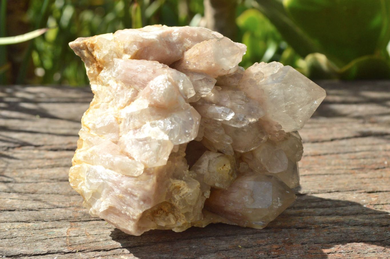 Natural Smokey Cascading Phantom Quartz Clusters x 2 From Luena, Congo - TopRock