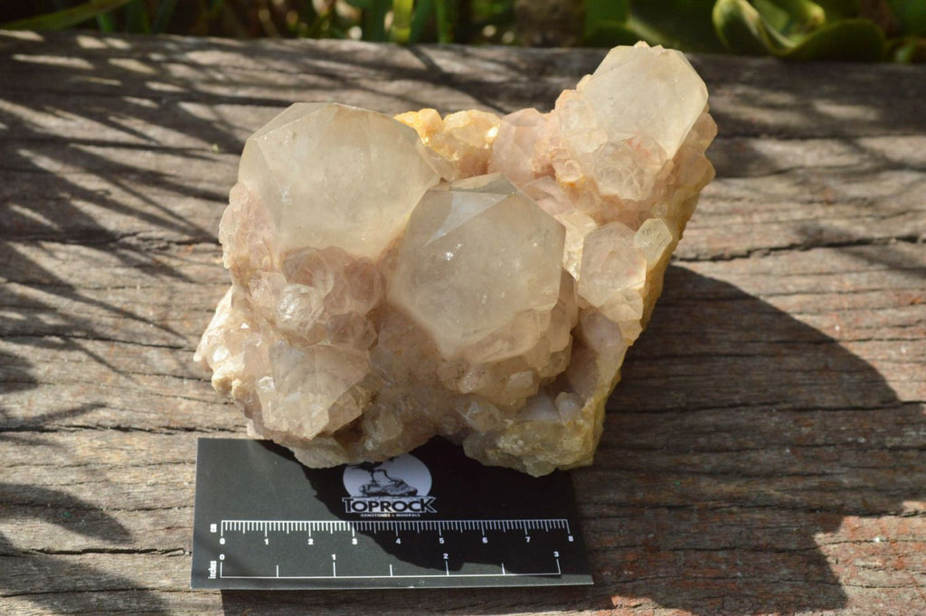Natural Smokey Cascading Phantom Quartz Clusters x 2 From Luena, Congo - TopRock