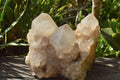 Natural Smokey Cascading Phantom Quartz Clusters x 2 From Luena, Congo - TopRock