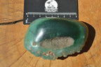 Polished Green Mtorolite Emerald Chrysoprase Plates (Half Polished) x 4 From Mutorashanga, Zimbabwe - TopRock