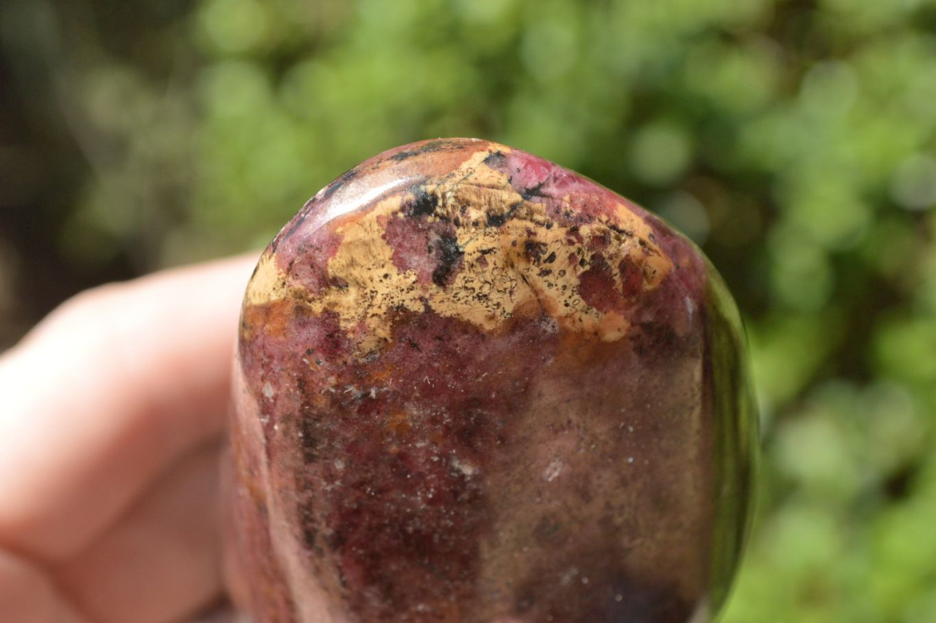 Polished Pink Rhodonite Free Forms (Small to Medium) x 17 From Rushinga, Zimbabwe - TopRock