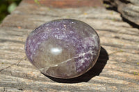 Polished Mixed Tray Of Rose Quartz & Lepidolite Palm Stones x 24 From Madagascar - TopRock