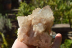 Natural Smokey Cascading Phantom Quartz Clusters x 2 From Luena, Congo - TopRock