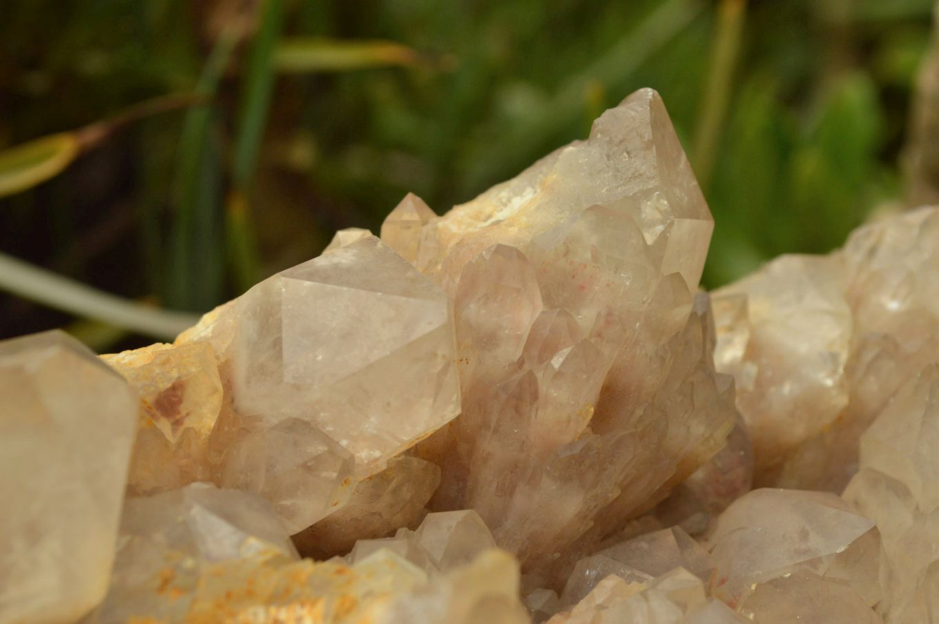 Natural Smokey Cascading Phantom Quartz Cluster x 1 From Luena, Congo - TopRock