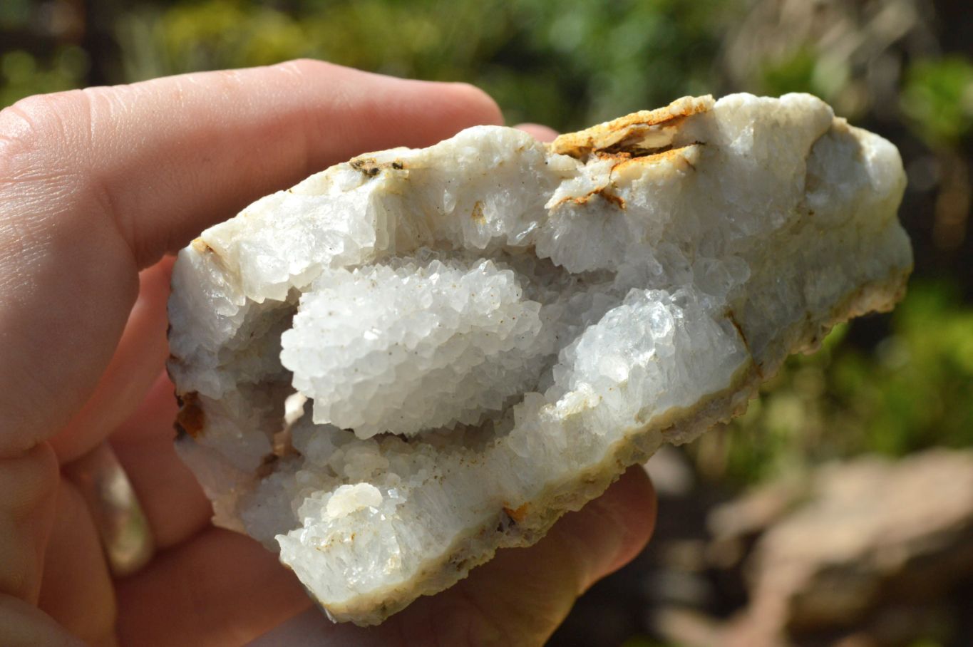 Natural Hollow "Snow Finger" Quartz Crystal Formations (New) x 6 From Albert's Mountain, Lesotho - TopRock